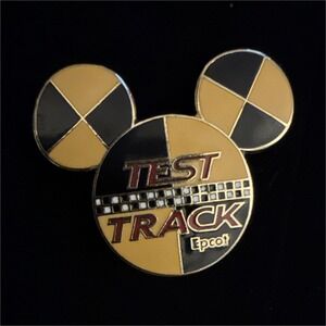 Disney Test Track Epcot Center Pin Single Attraction Collectible Y2K 2000